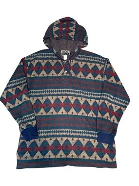 ✨ Vintage Bugle Boy Southwestern Aztec Hoodie ✨